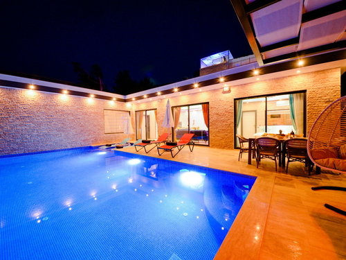  gece  -  Kasım
  | Kalkan Akbel Muhafazakar Villa (4 Kişilik, Doğa İçinde, Jakuzili, Isıtmalı Havuz Seçenekli)
